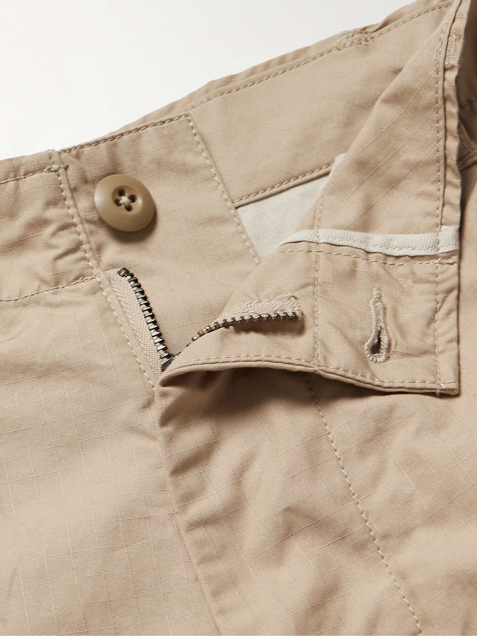 Straight-Leg Cotton-Ripstop Cargo Trousers - 3