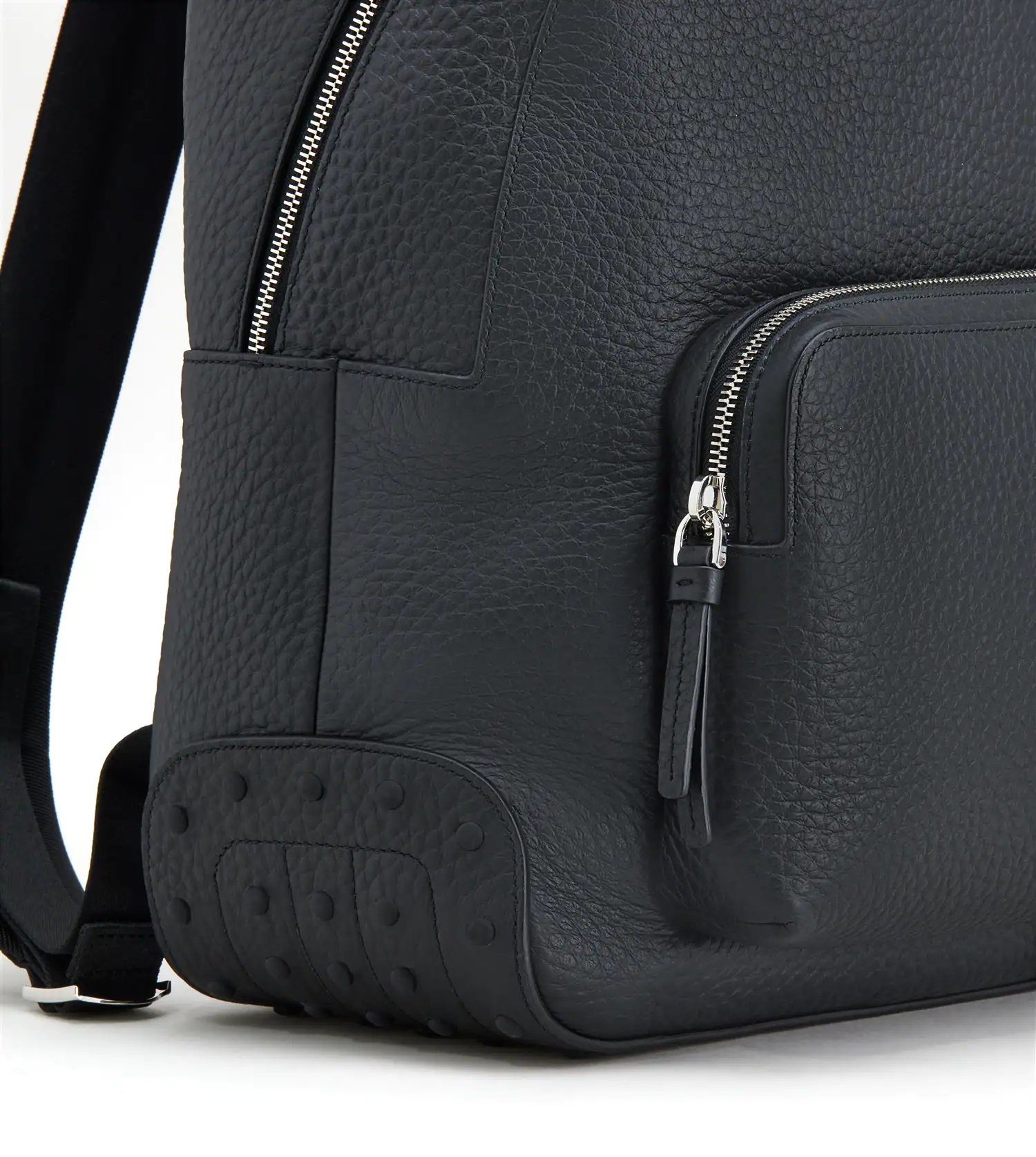 LEATHER BACKPACK MEDIUM - BLACK - 5