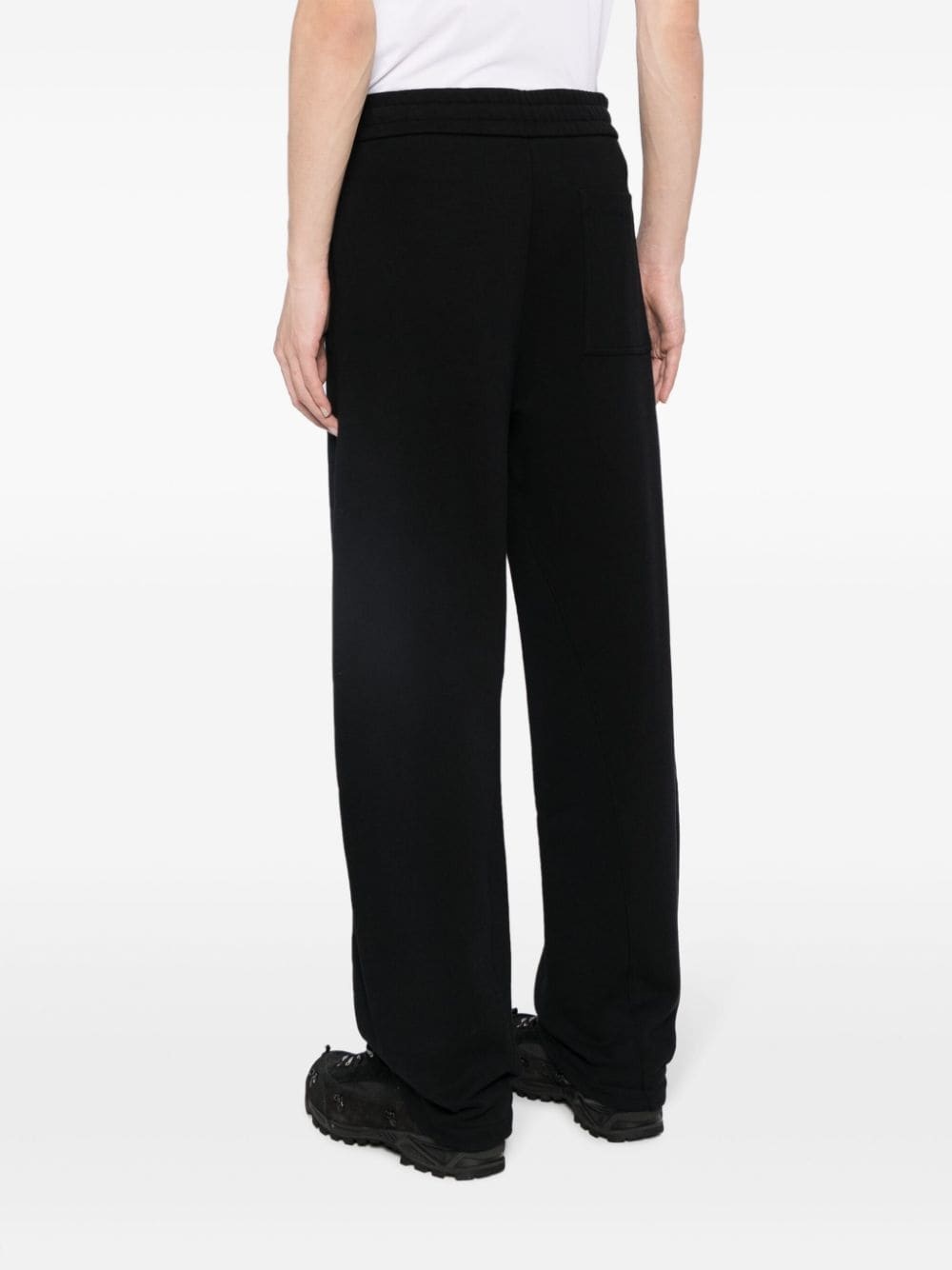 logo-patch track pants - 4