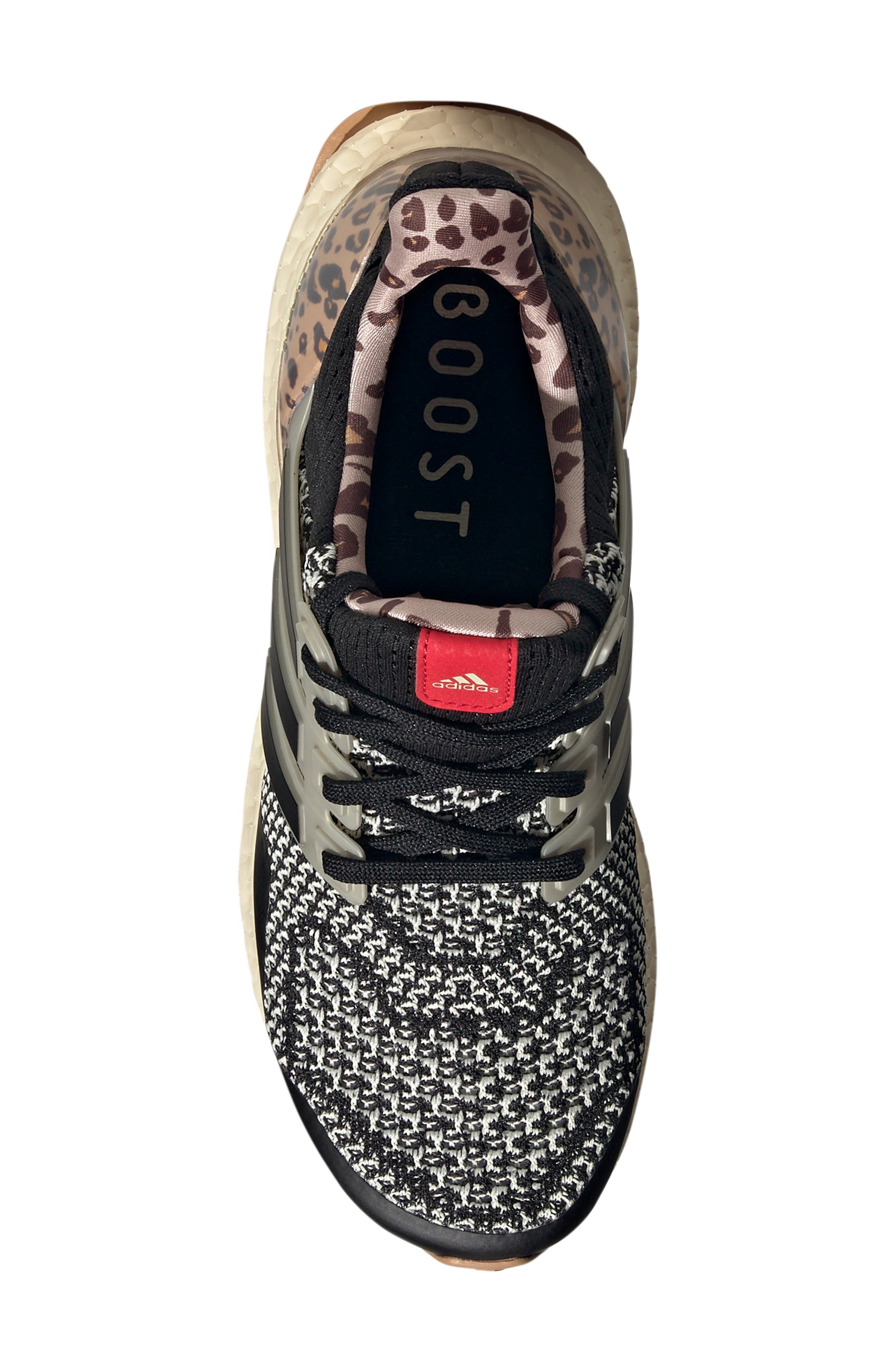 adidas Ultraboost 1.0 Running Sneaker in Black/Cyber Met/Vanilla at Nordstrom - 4