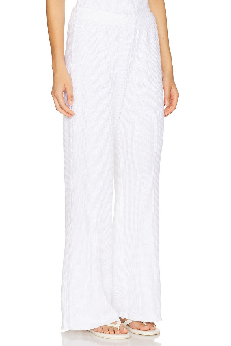 perfectwhitetee Shane Waffle Pants outlook