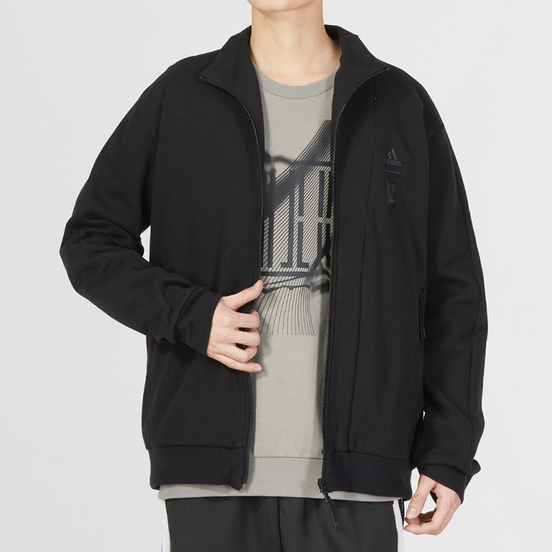 adidas Wuji Series Sportswear Casual Hooded Jacket 'Black' IA8127 - 3