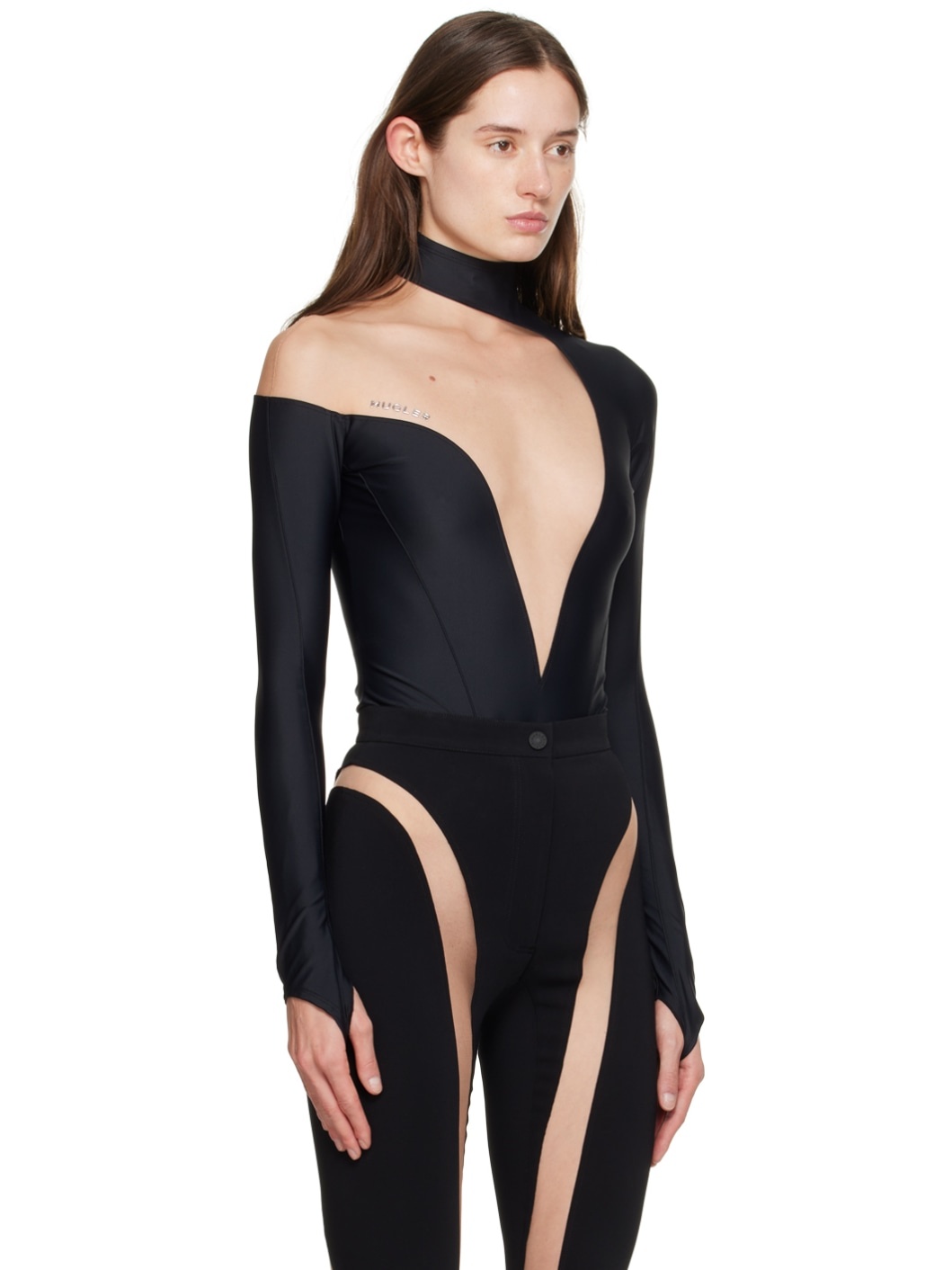Black Illusion Bodysuit - 2