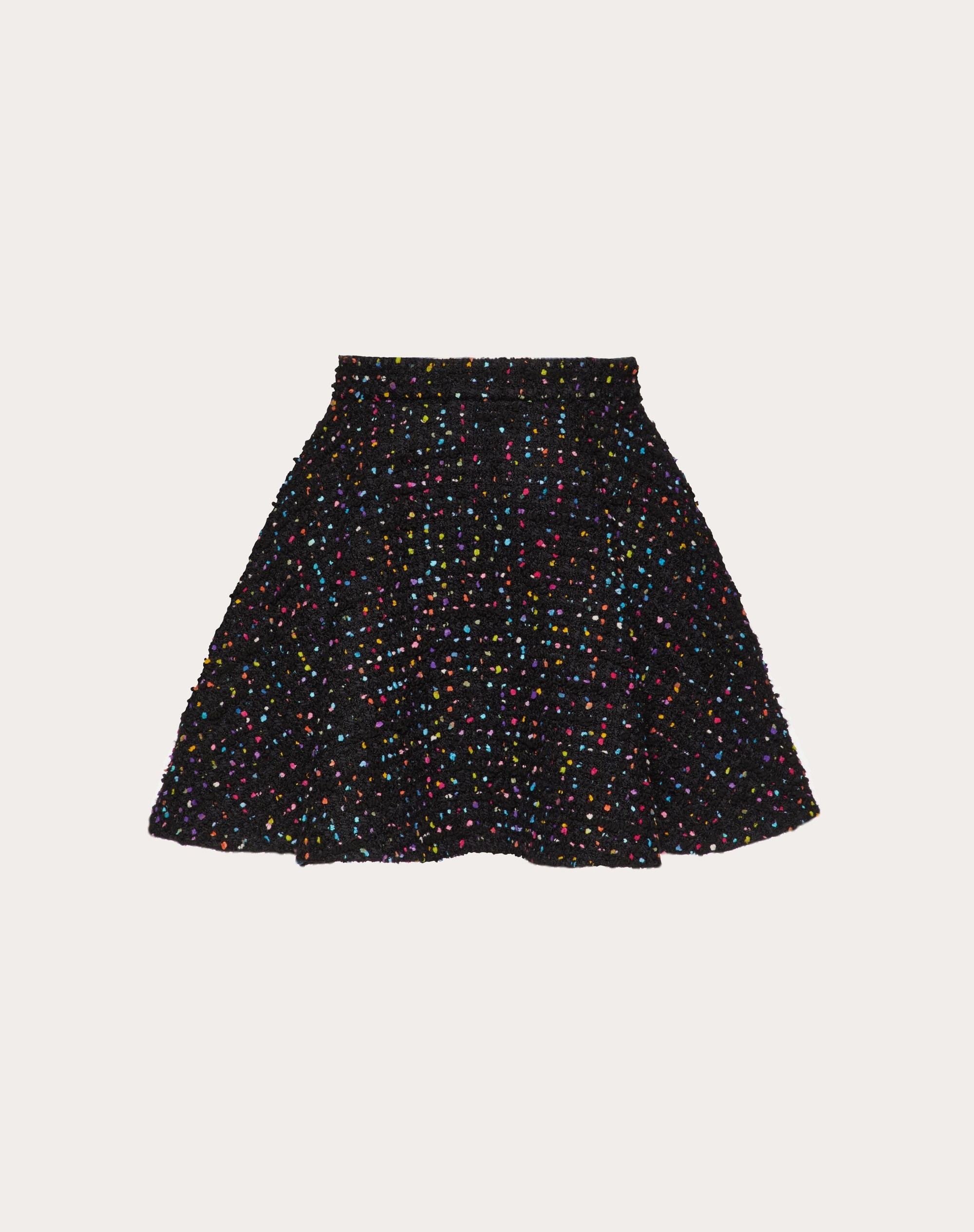 TWEED POIS MINISKIRT - 1