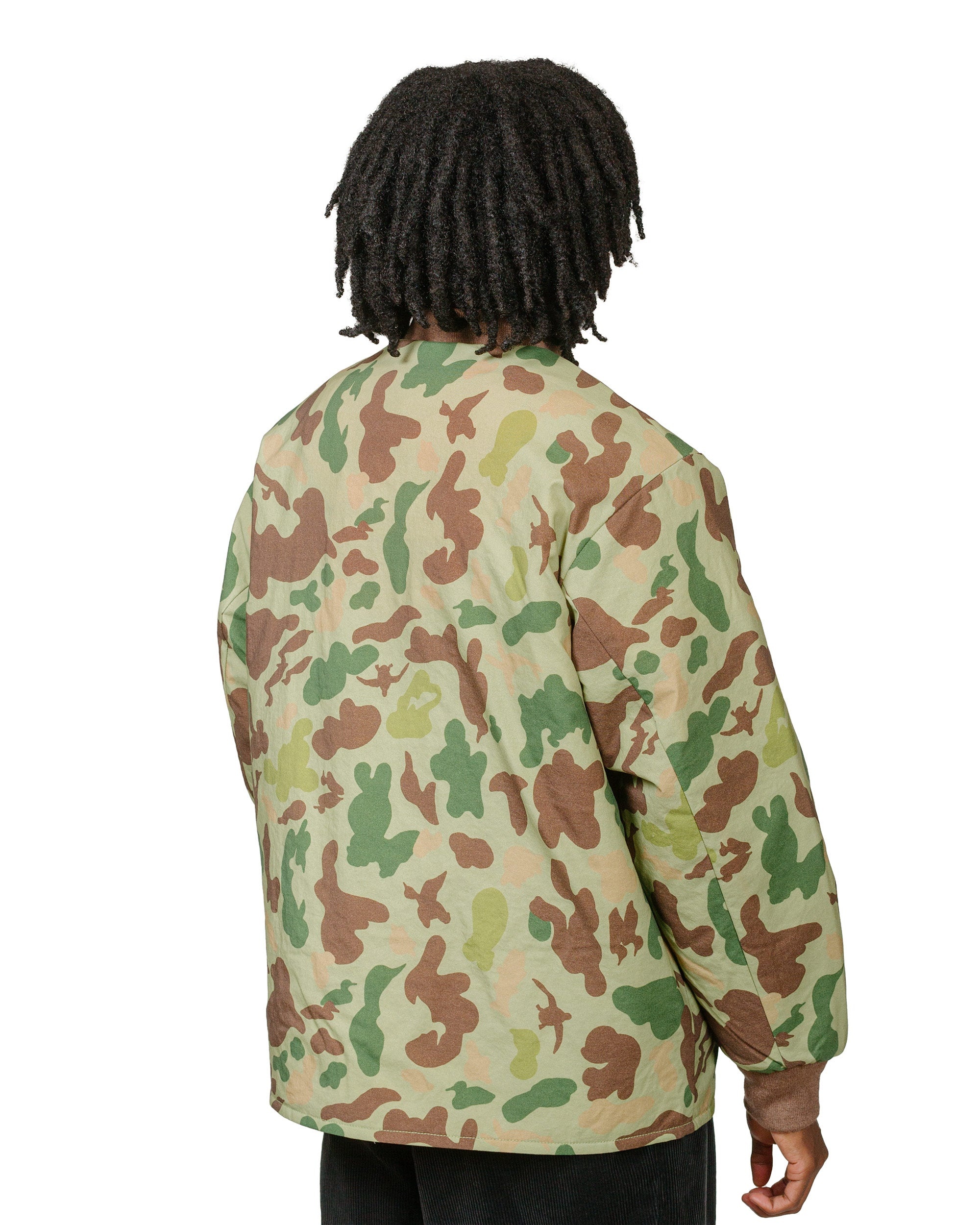 Reversible Puff Blouson Animal Camo Olive - 5