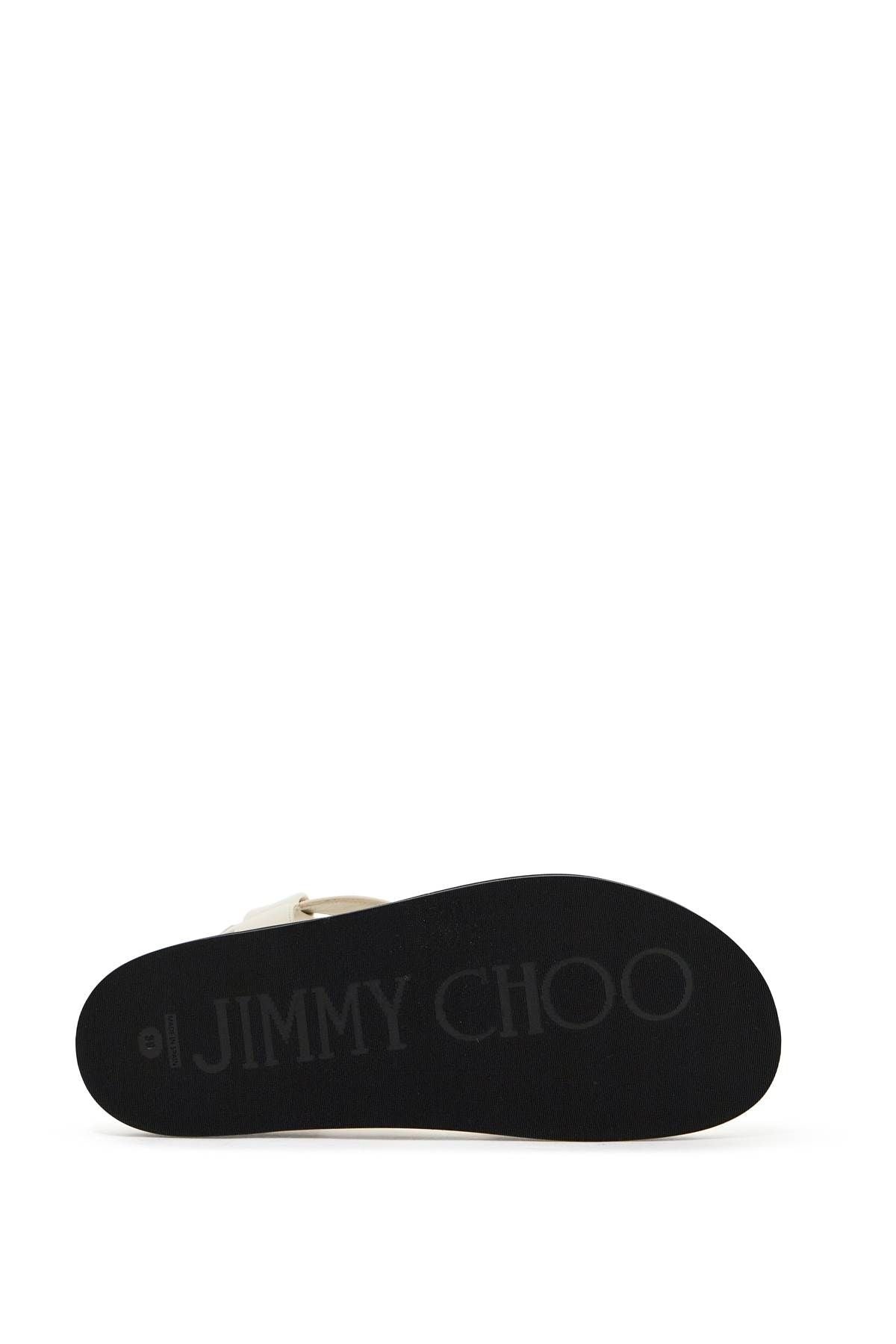 JIMMY CHOO Jimmy Choo Blaise Flat Sandals | balardi | REVERSIBLE