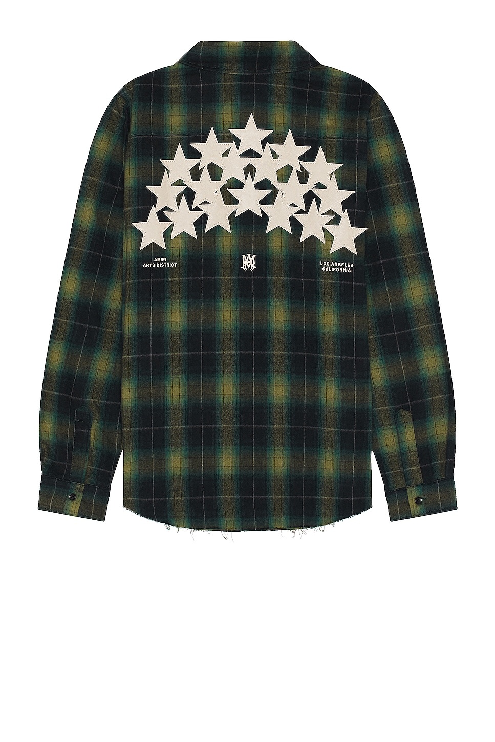 Star Leather Flannel Shirt - 2