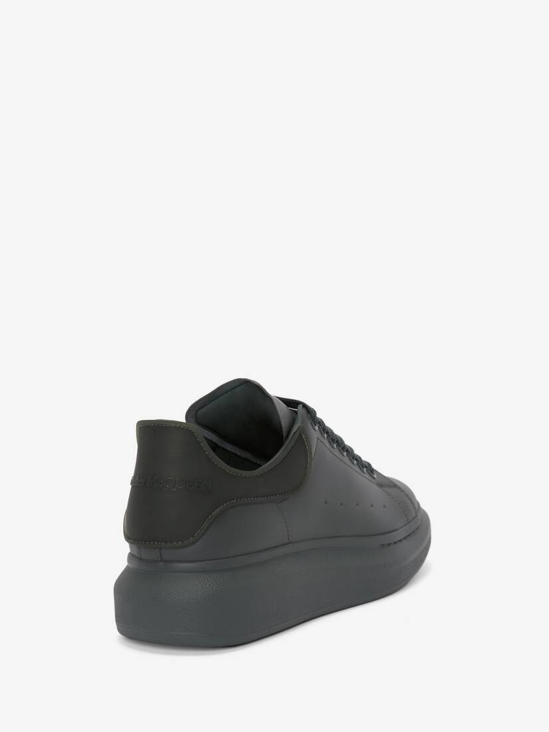 Alexander McQueen Men's Oversized Sneaker in Khaki outlook