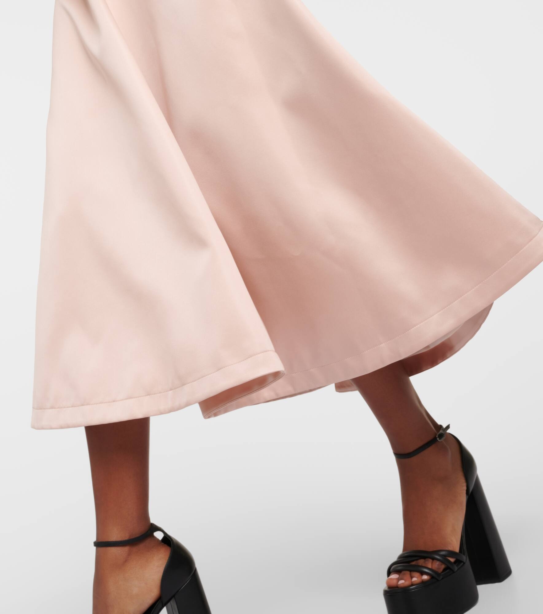 Varda satin midi skirt - 5