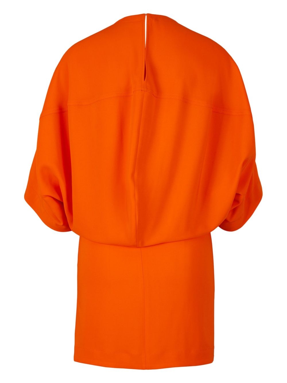 oversize-sleeve dress - 2