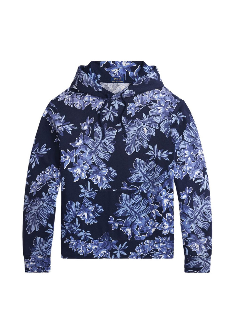 floral hooded sweater 1