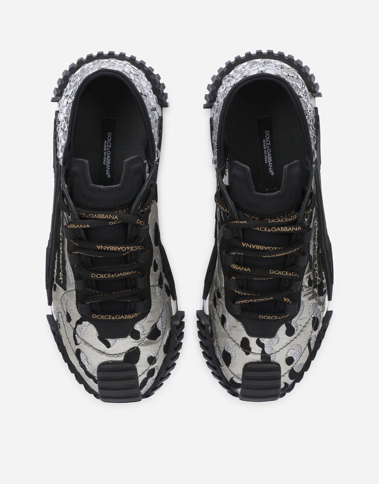 Mixed-material NS1 sneakers - 4