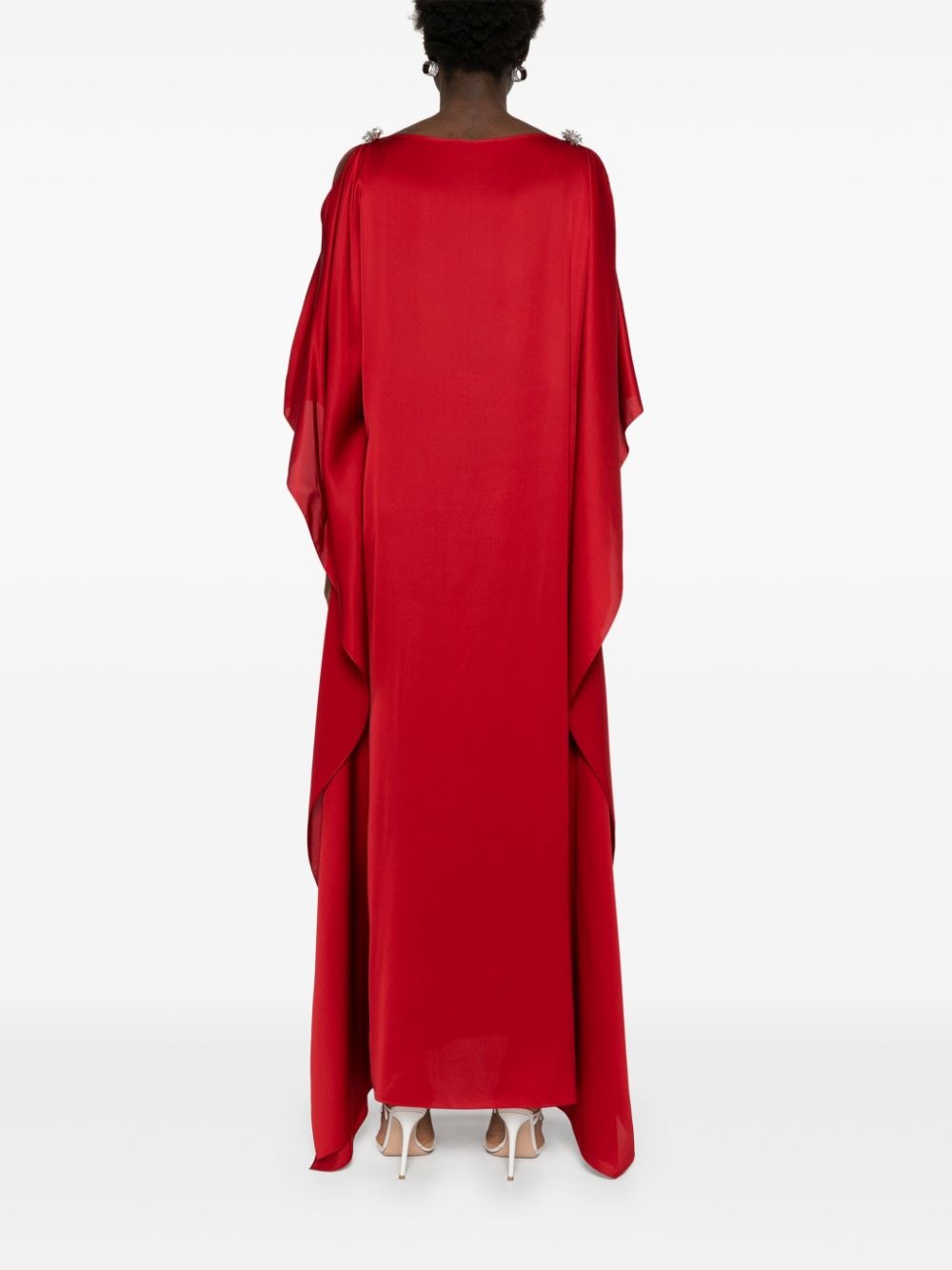 open-shoulder dress - 4