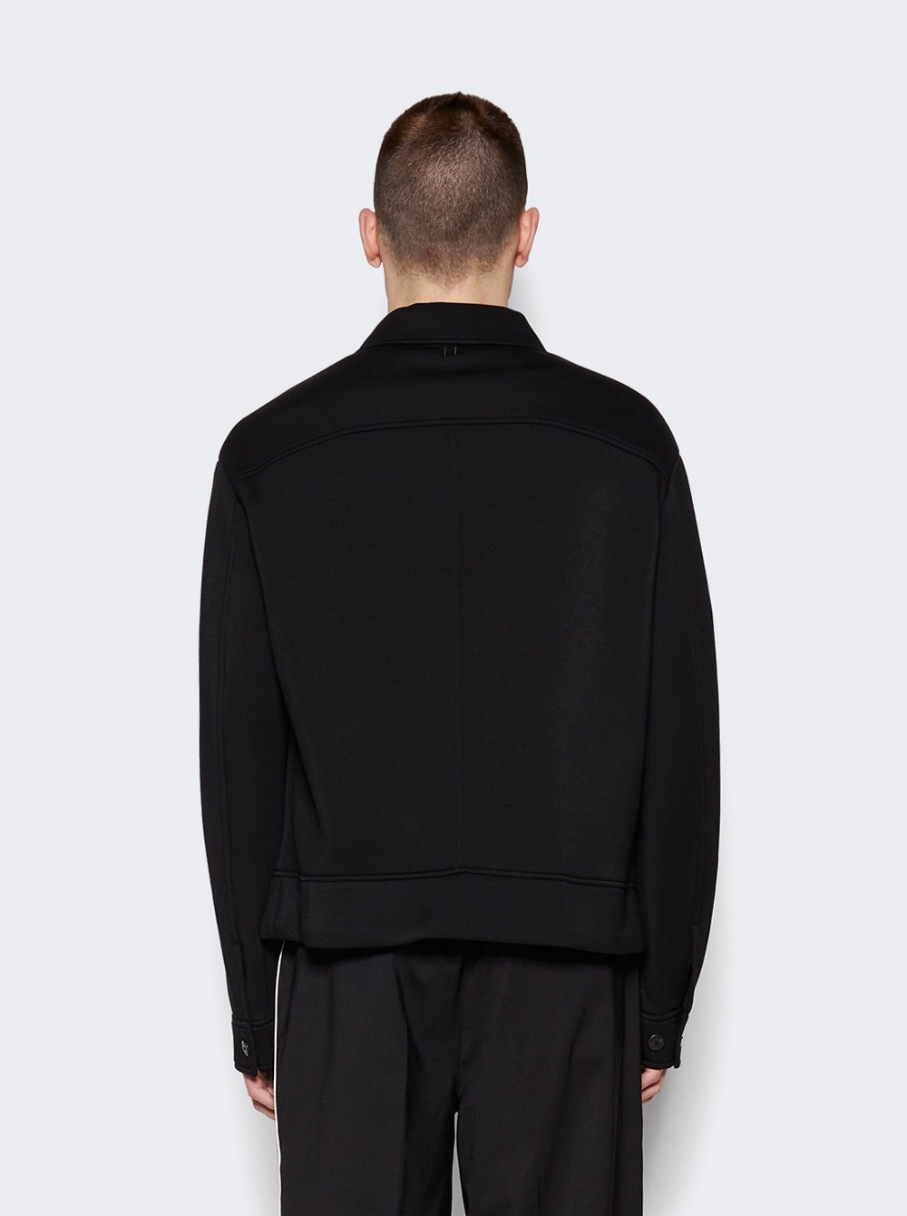 Boxy Hybrid Jacket Black - 5