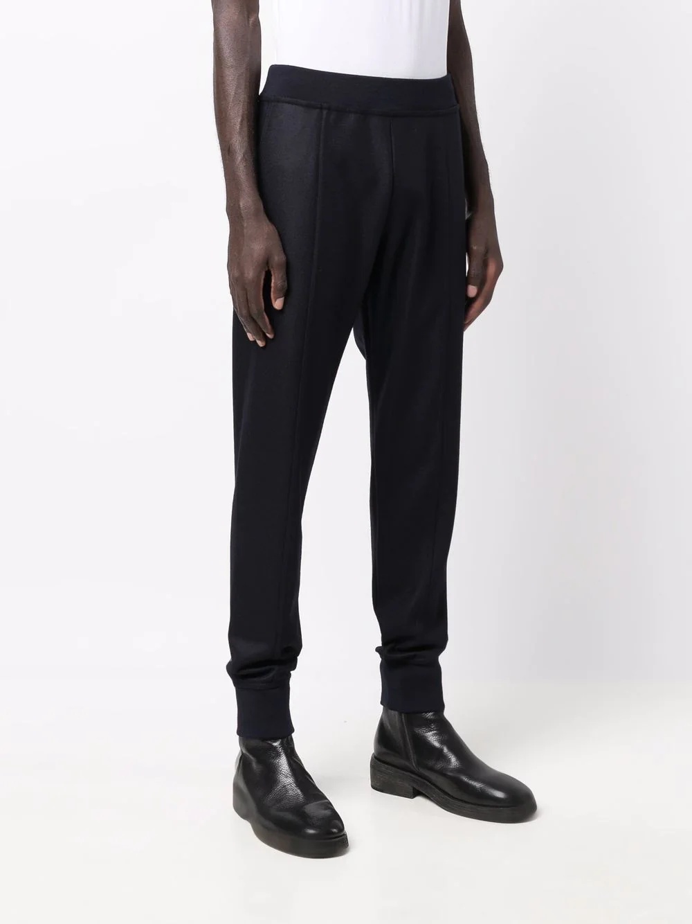 elasticated track pants - 3