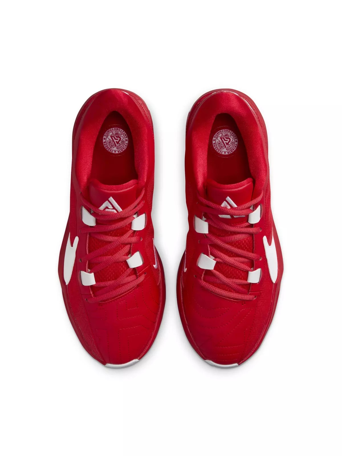 Zoom Freak 5 (Team) "University Red/White" Men's Basketball Shoe - 4