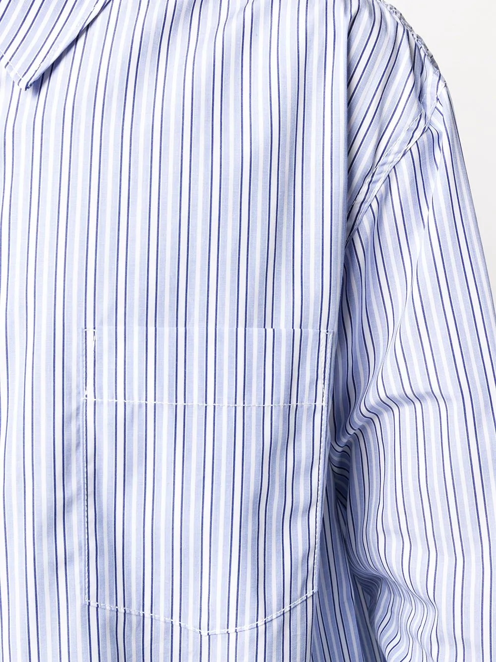 striped long-sleeved shirt  - 5