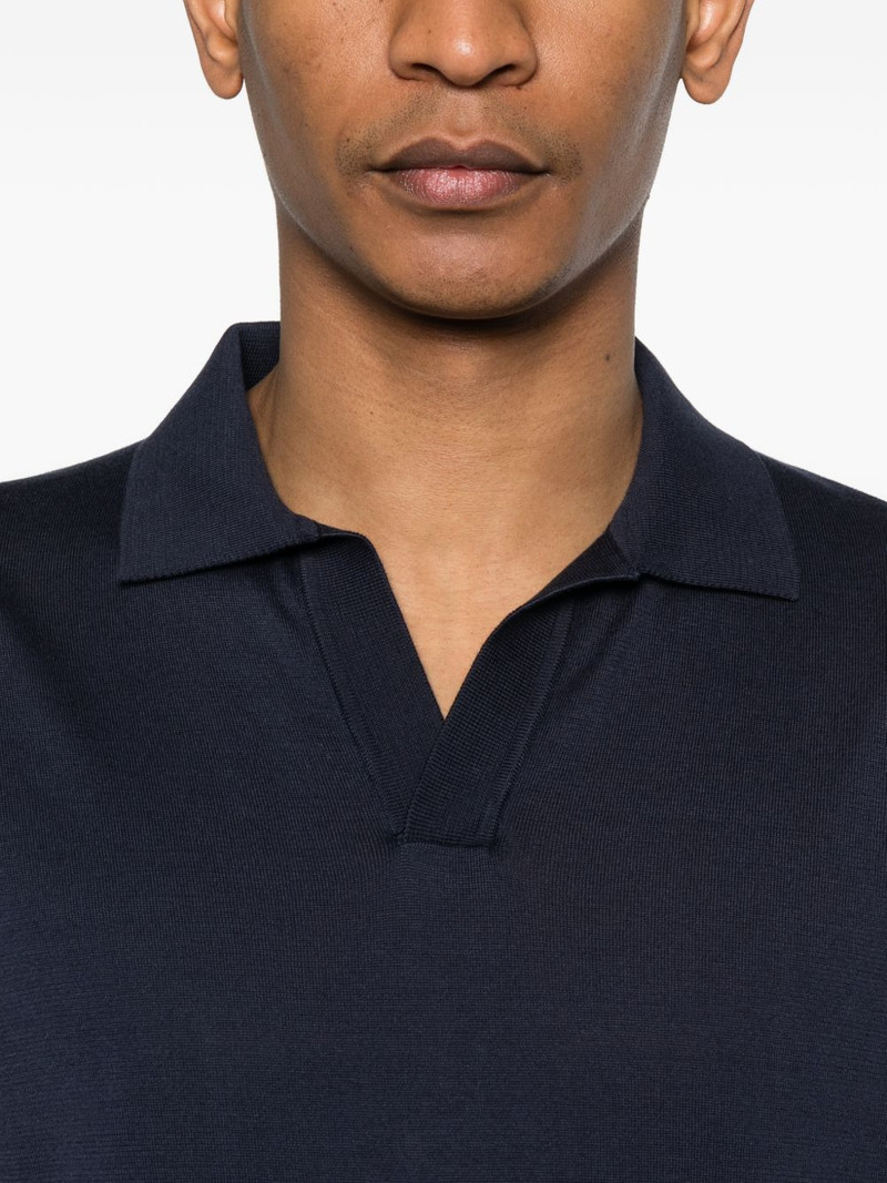 open collar T-shirt 5