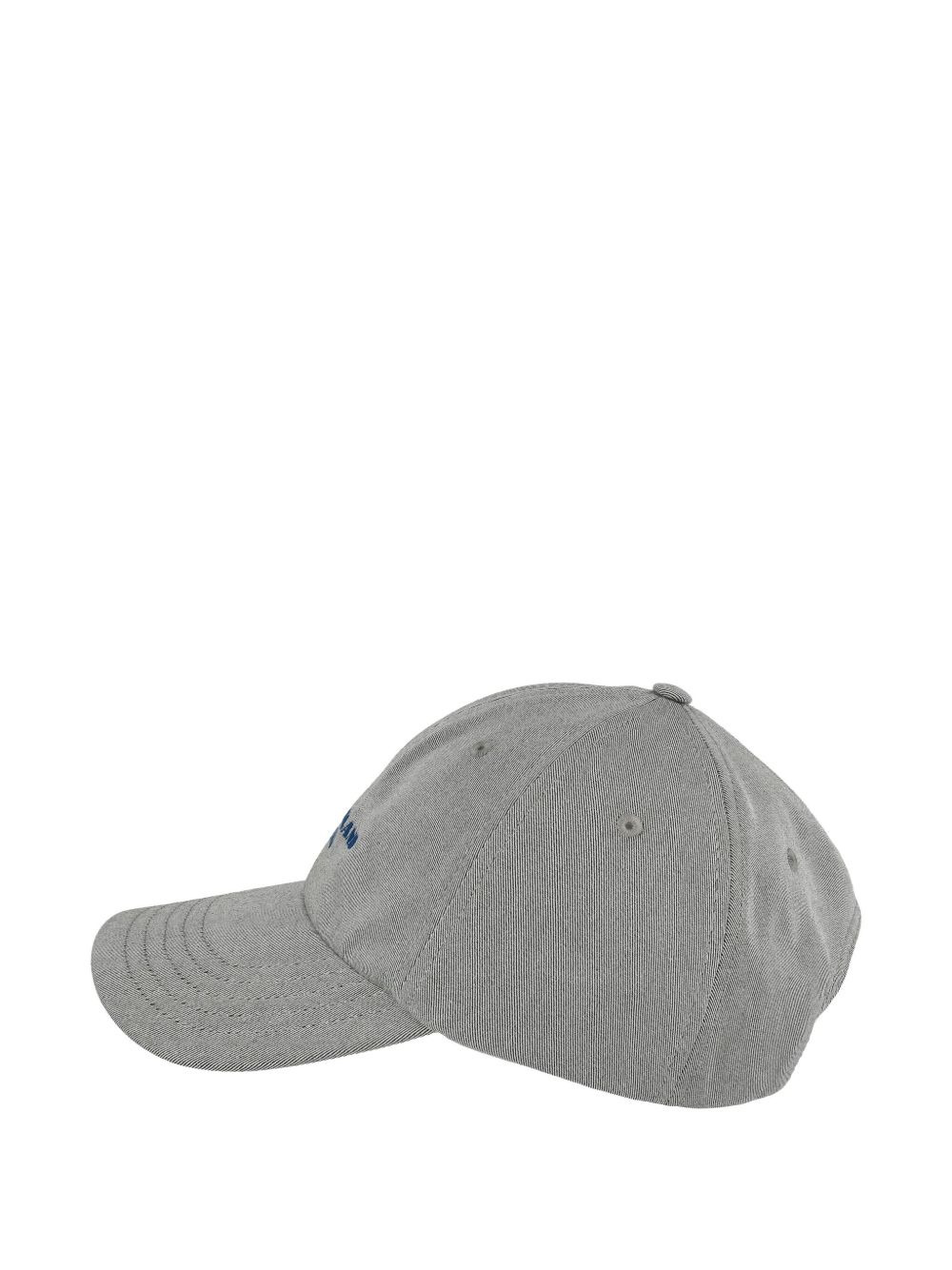 logo-lettering baseball cap - 4