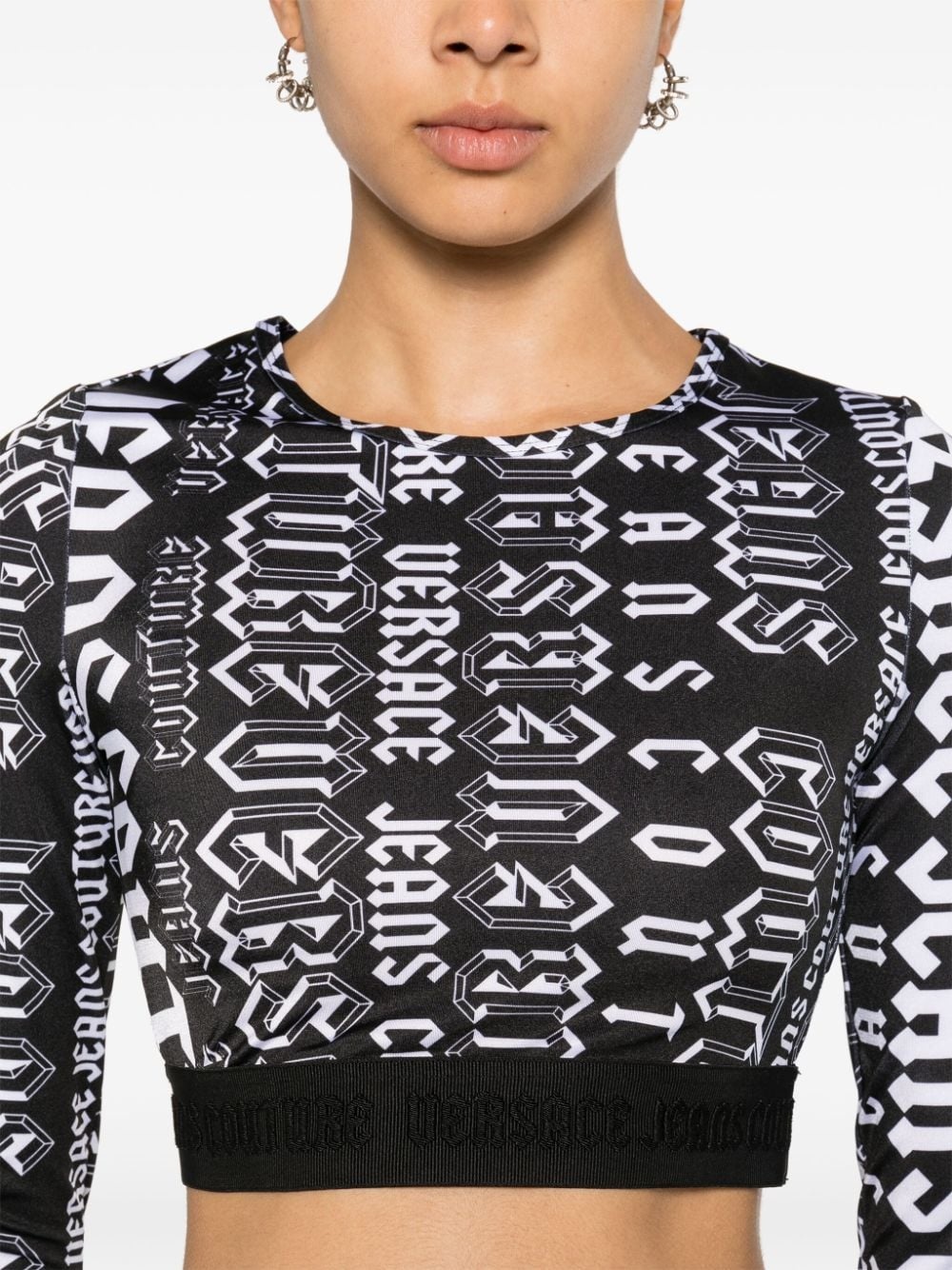 Logomania crop top - 5
