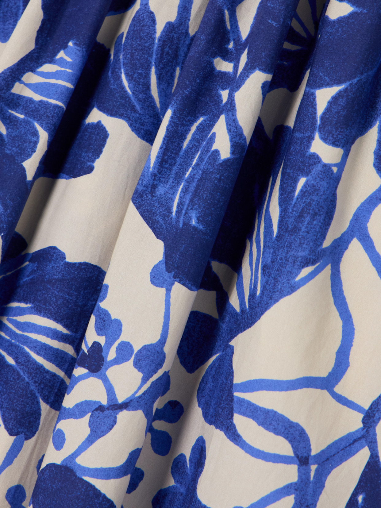Braga Tie-detailed Tiered Printed Cotton-poplin Midi Skirt - 4