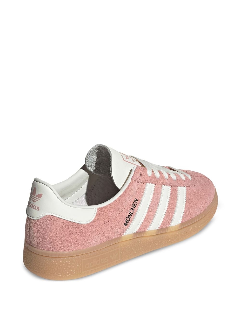 Muenchen suede three-stripe sneakers - 3