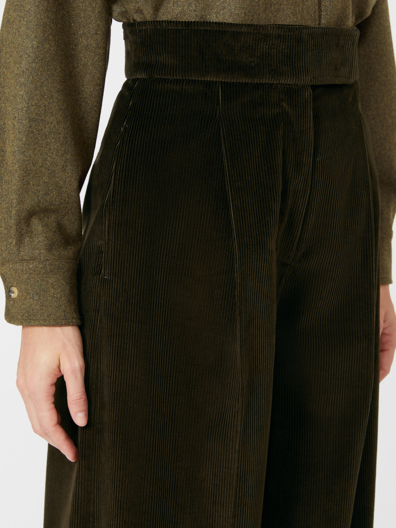 BOSSO1234 Wide-leg corduroy trousers 5