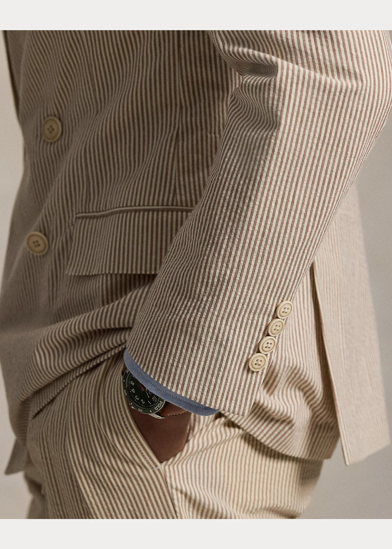 Polo Soft Tailored Fit Seersucker Jacket 6