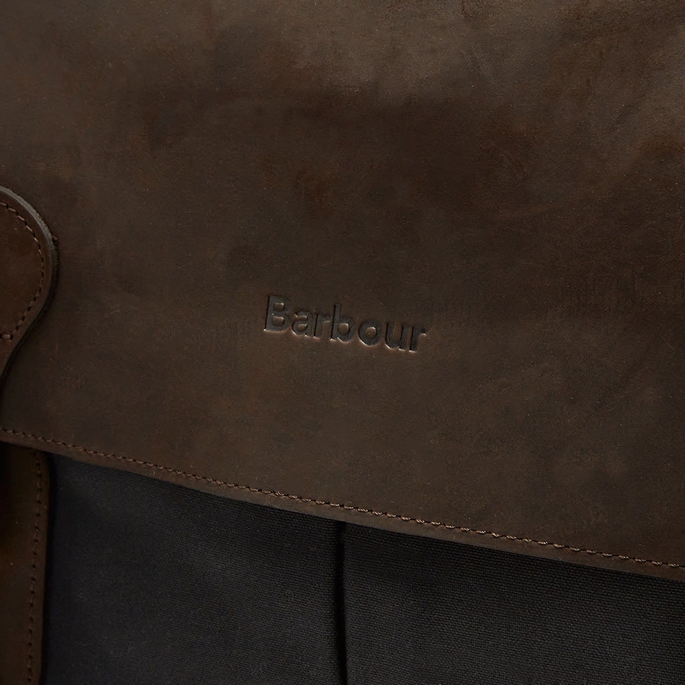 Barbour Wax Leather Briefcase - 4