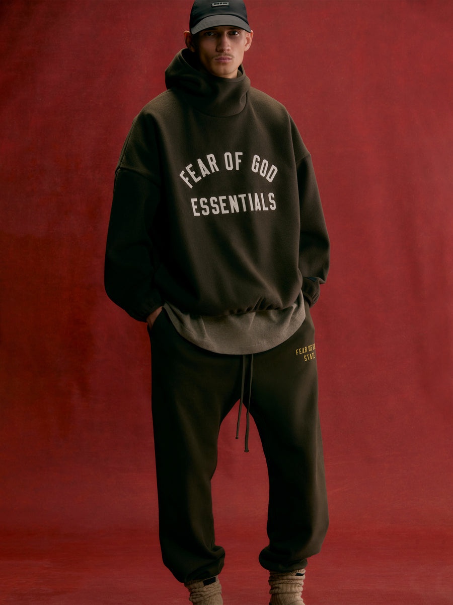 ESSENTIALS Fear of God Essentials SS24 Nylon Fleece Hoodie