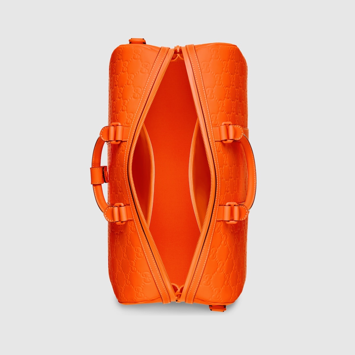 GG rubber-effect medium duffle bag - 7