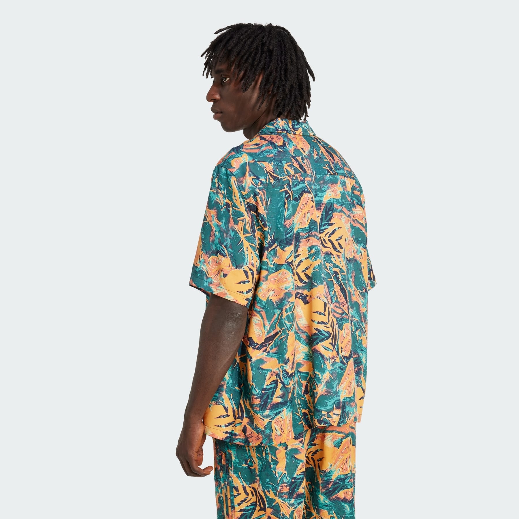 adidas Originals Archive Floral Resort Shirt - 3