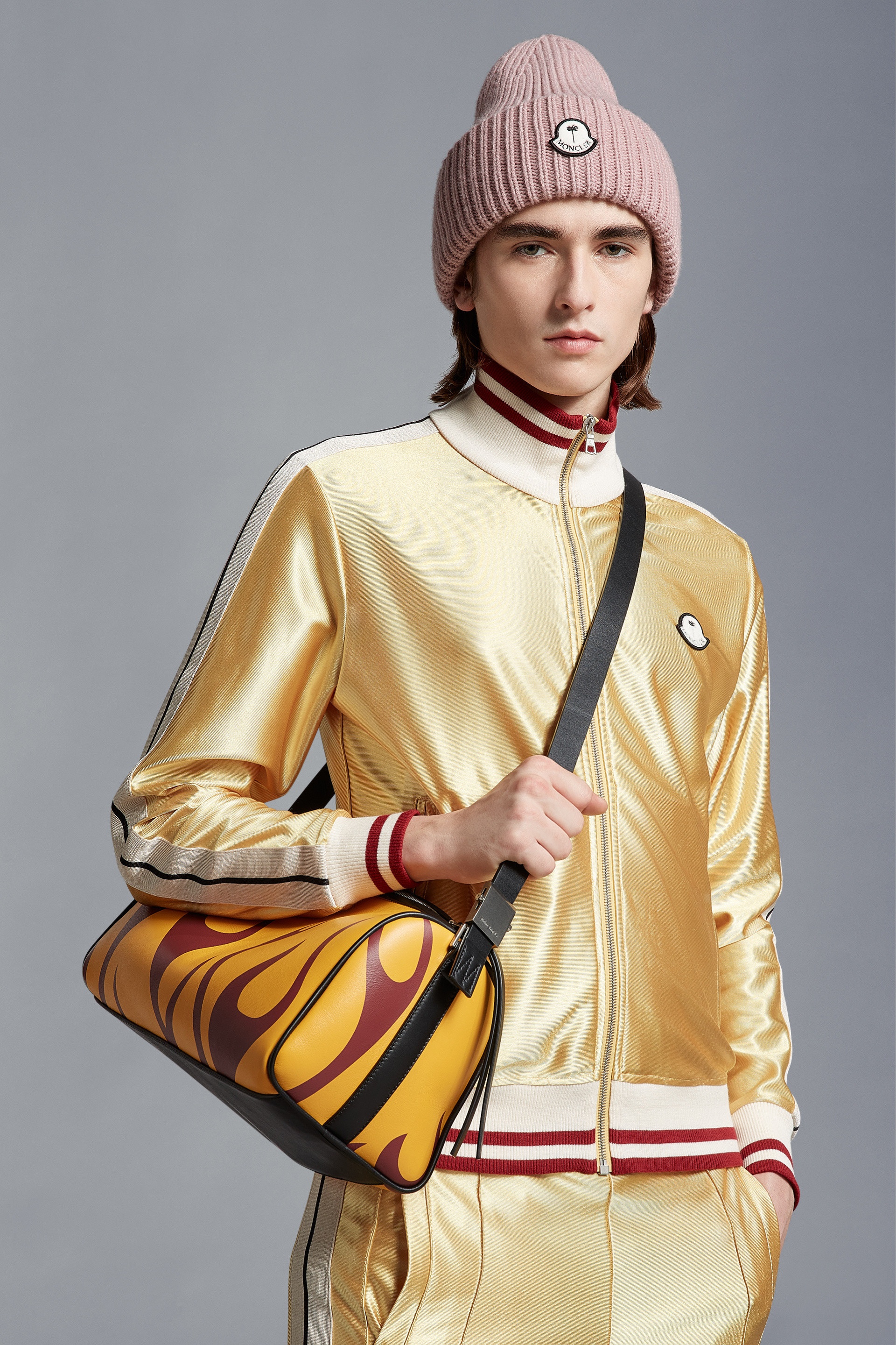 Shiny Zip-Up Sweatshirt - 8