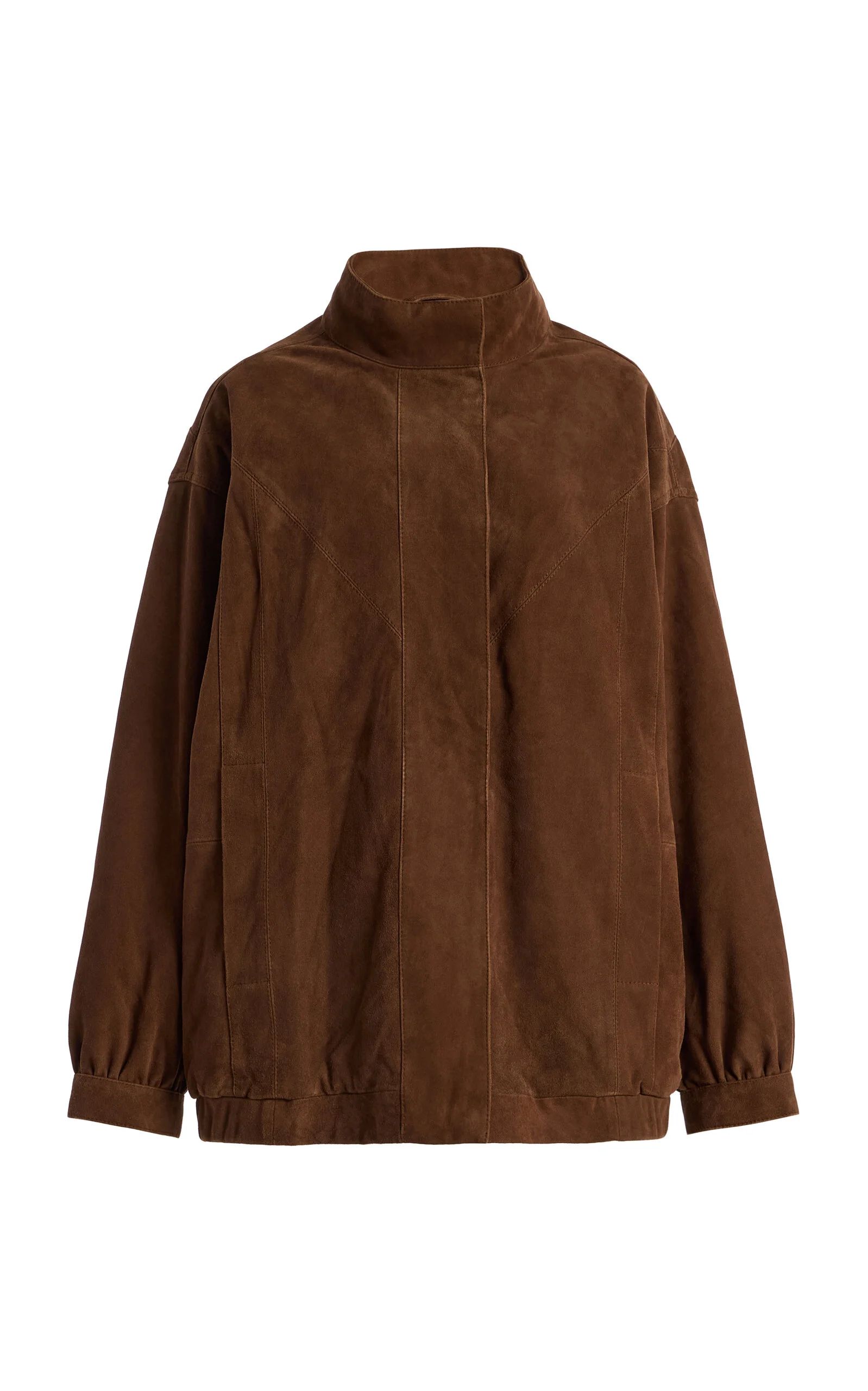 Geneve Suede Bomber Jacket - 1
