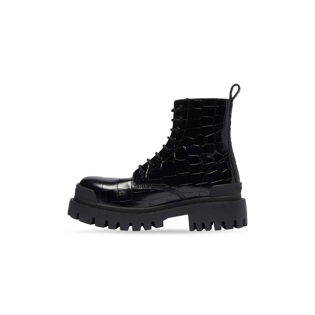 Women's Strike 20mm Lace-up Boot in Black - 3