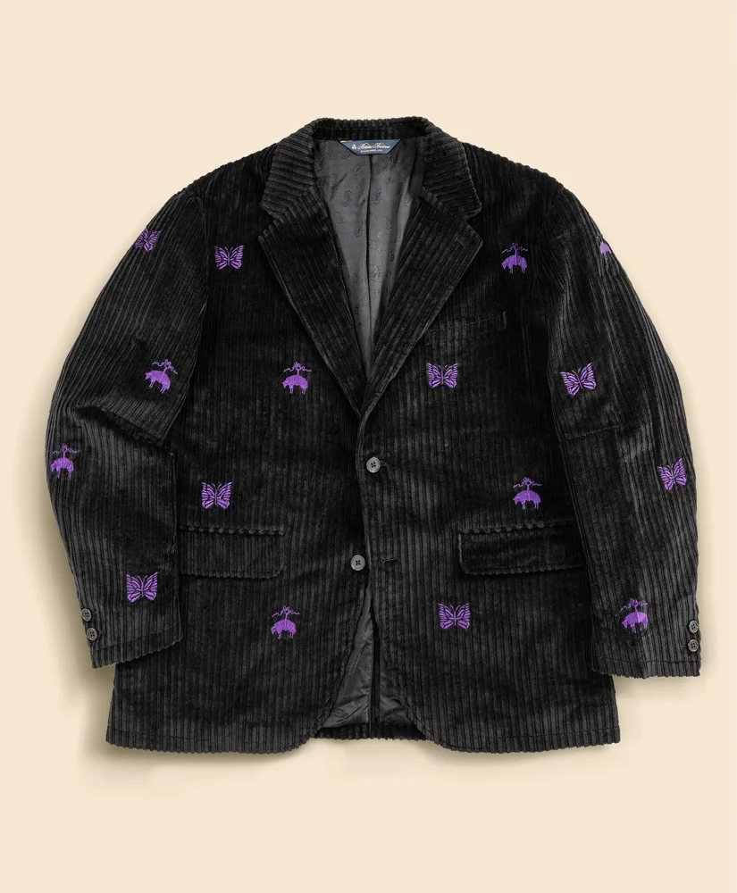 Brooks Brothers x NEEDLES Cotton Corduroy GF Papillon Relaxed-Fit No. 1 Sack Jacket - 1