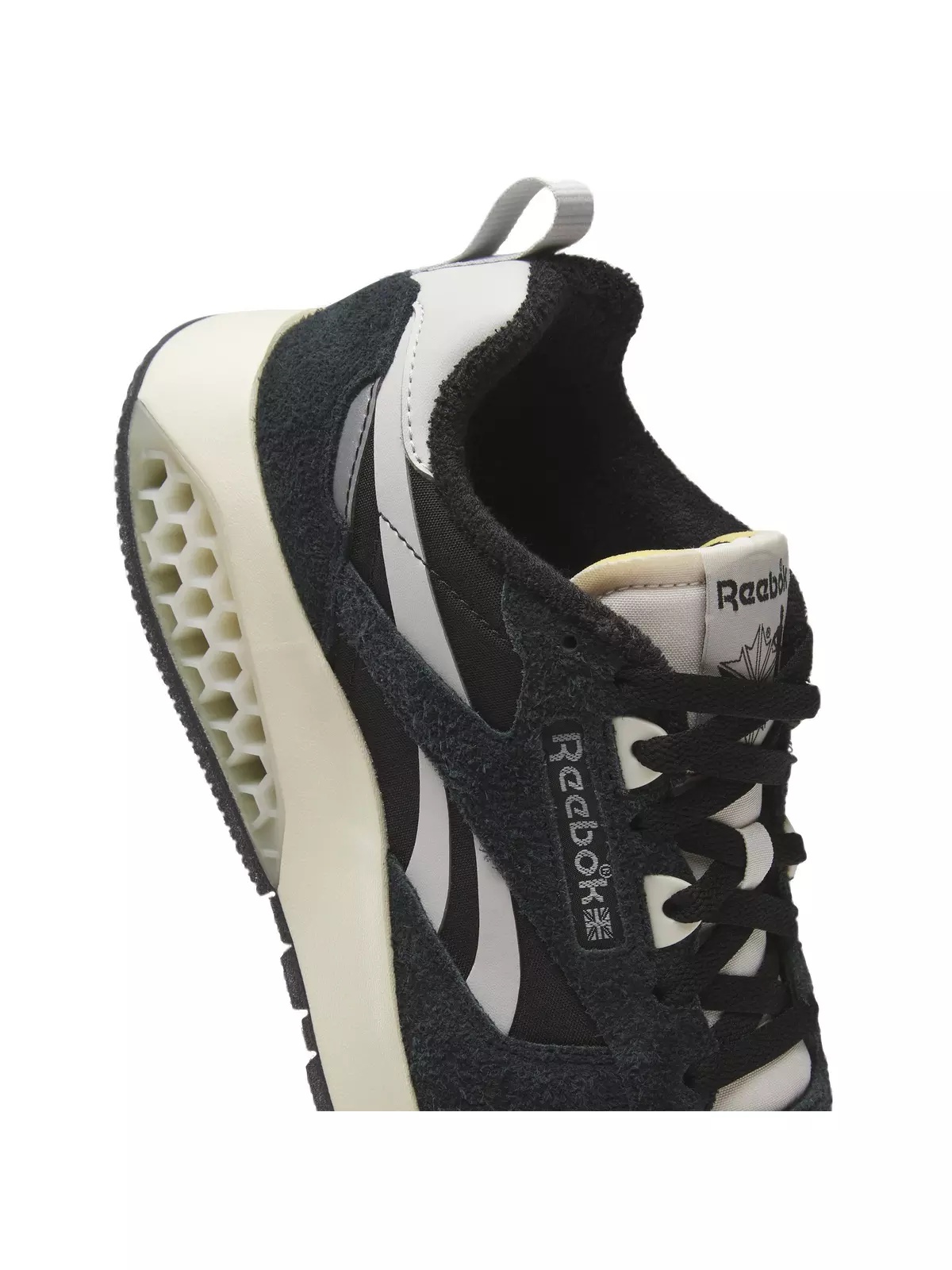Classic Leather Hexalite "Core Black/Steely Fog/Alabaster" Unisex Shoe - 5