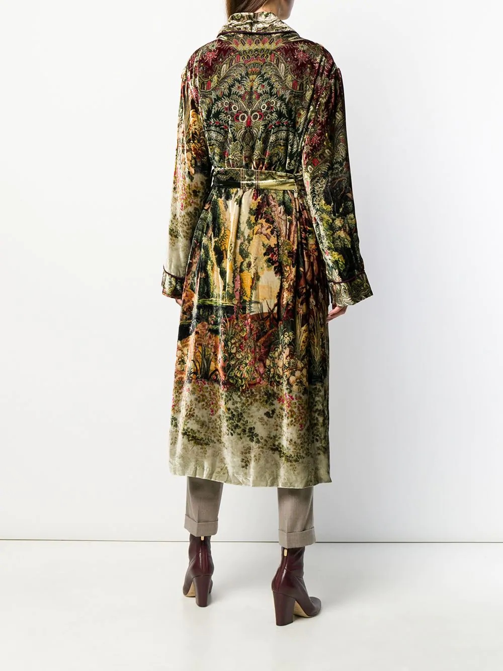 floral print coat - 4