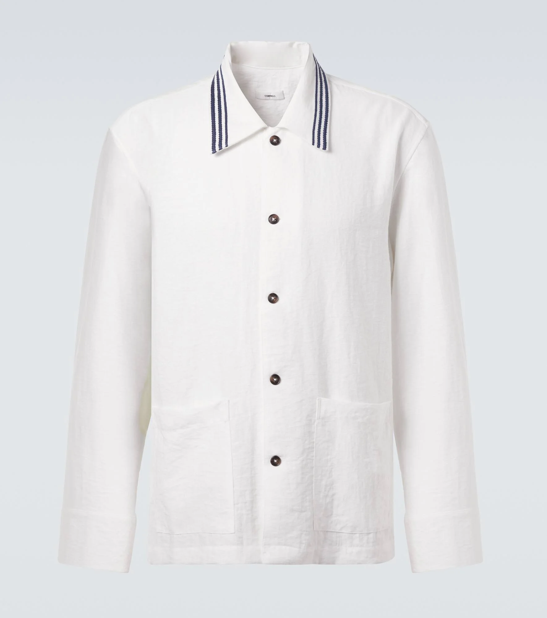 Embroidered overshirt - 1