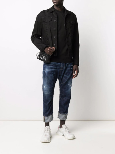 DSQUARED2 distressed-effect cuffed jeans outlook