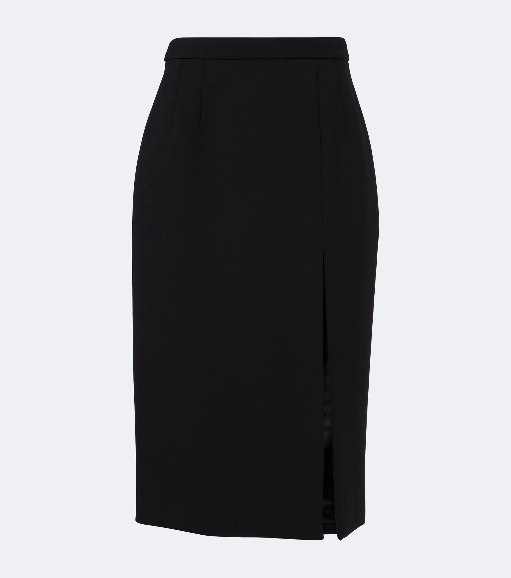 Wool-blend pencil skirt - 1