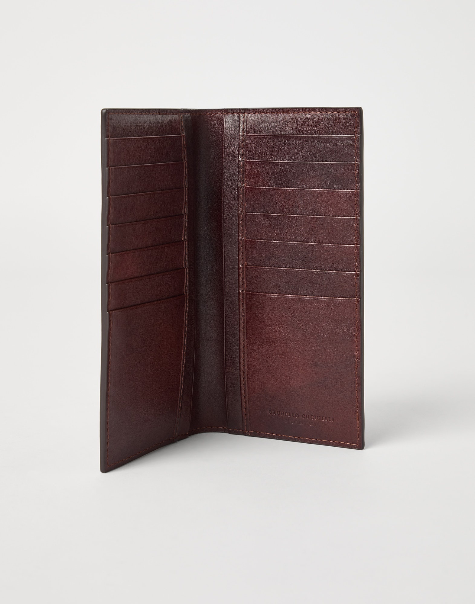 Calfskin maxi card case - 3