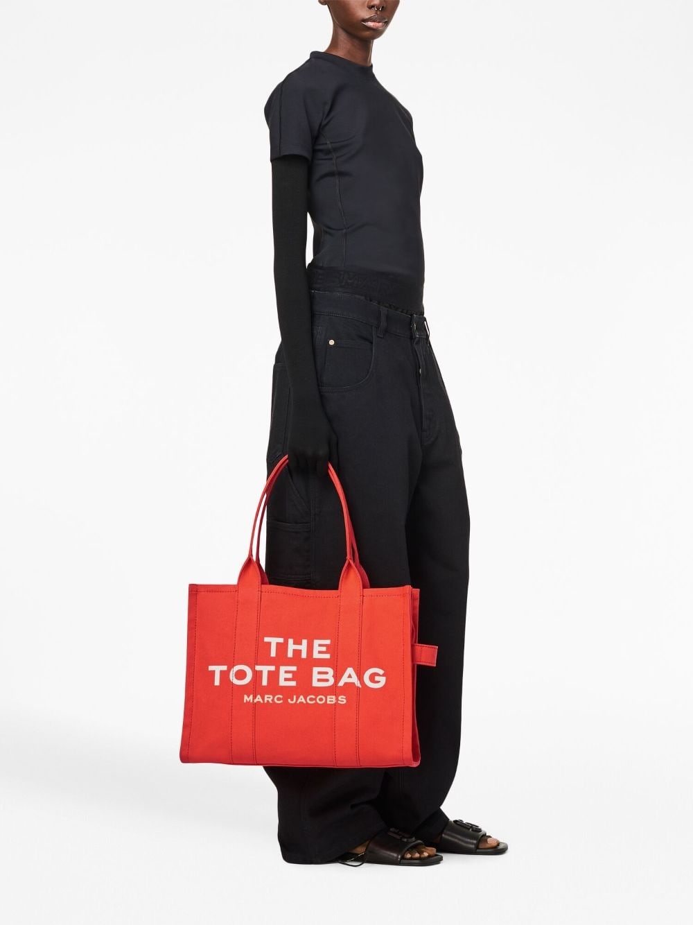 The Large leather tote bag - 3