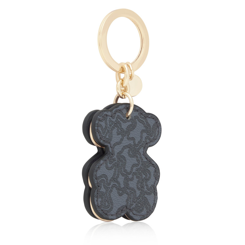 TOUS Black Key ring Triple Bear outlook