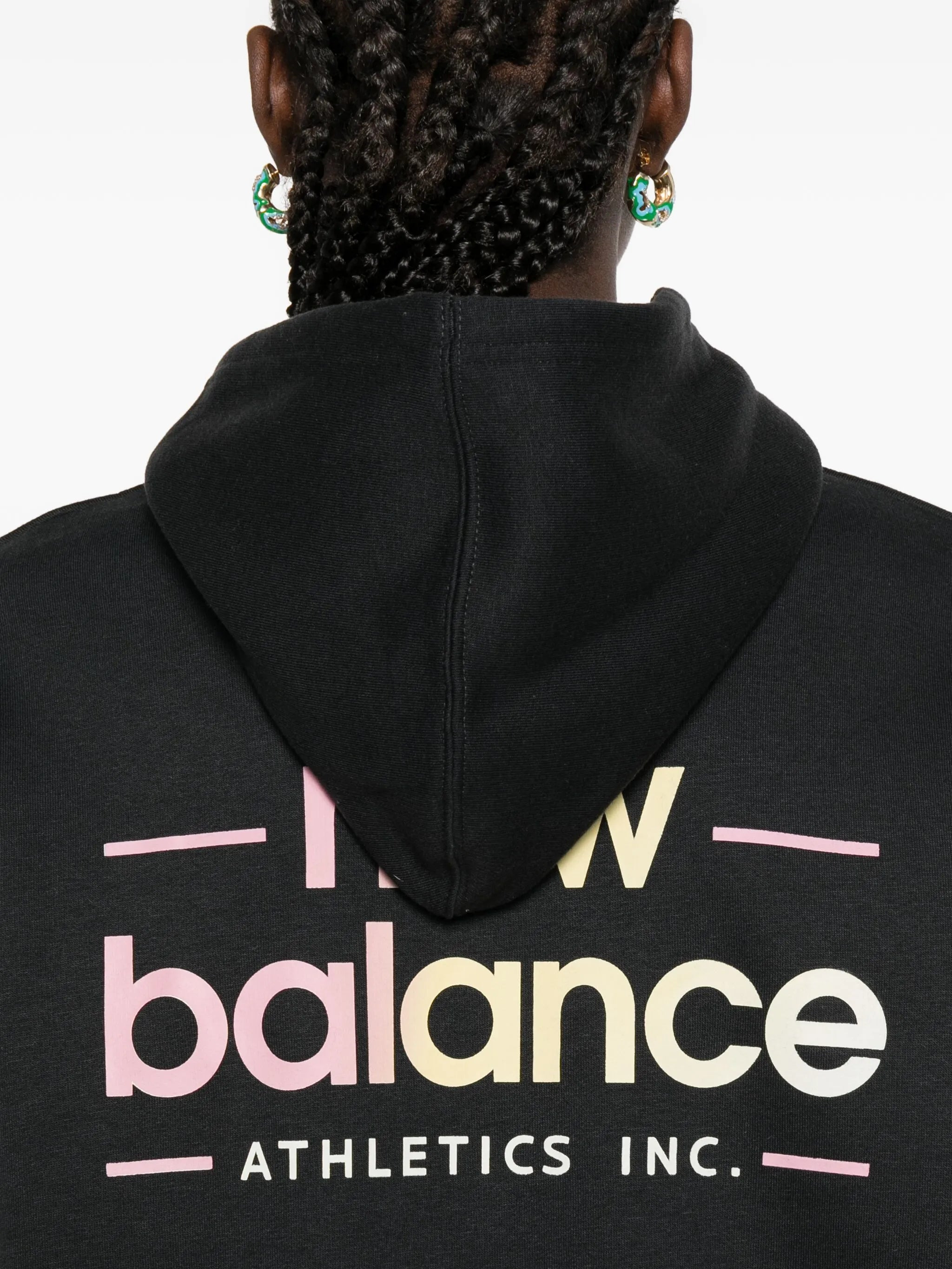 New Balance Logo-embroidered Hoodie - 4