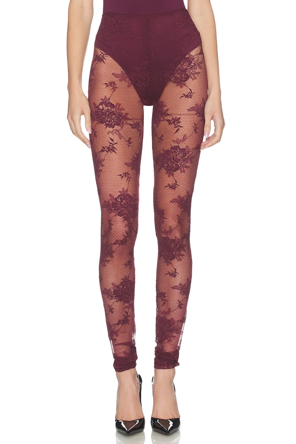 Zillah Lace Leggings - 1