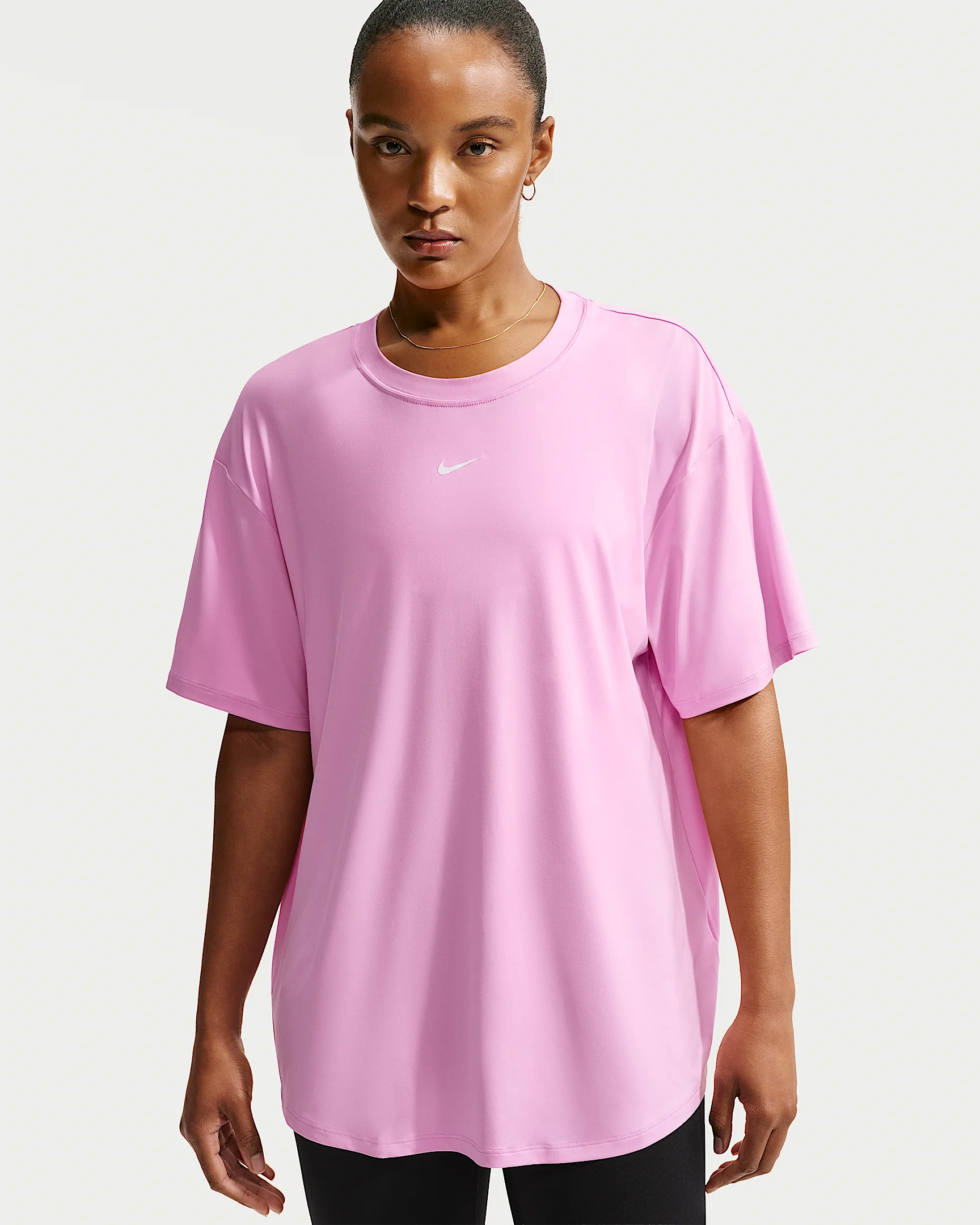 Nike One Women's Dri-FIT Short-Sleeve Top - 1