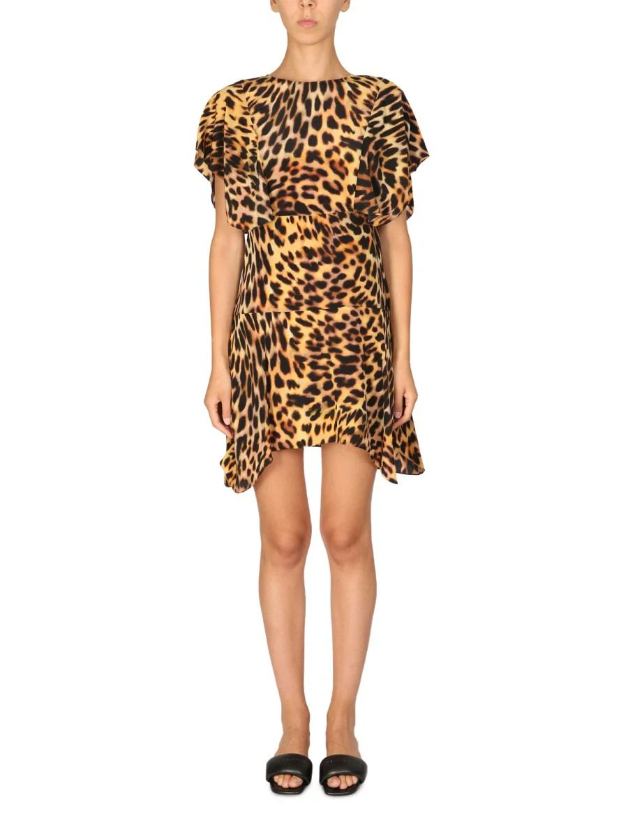 Stella McCartney Spotted Print Mini Dress - 1