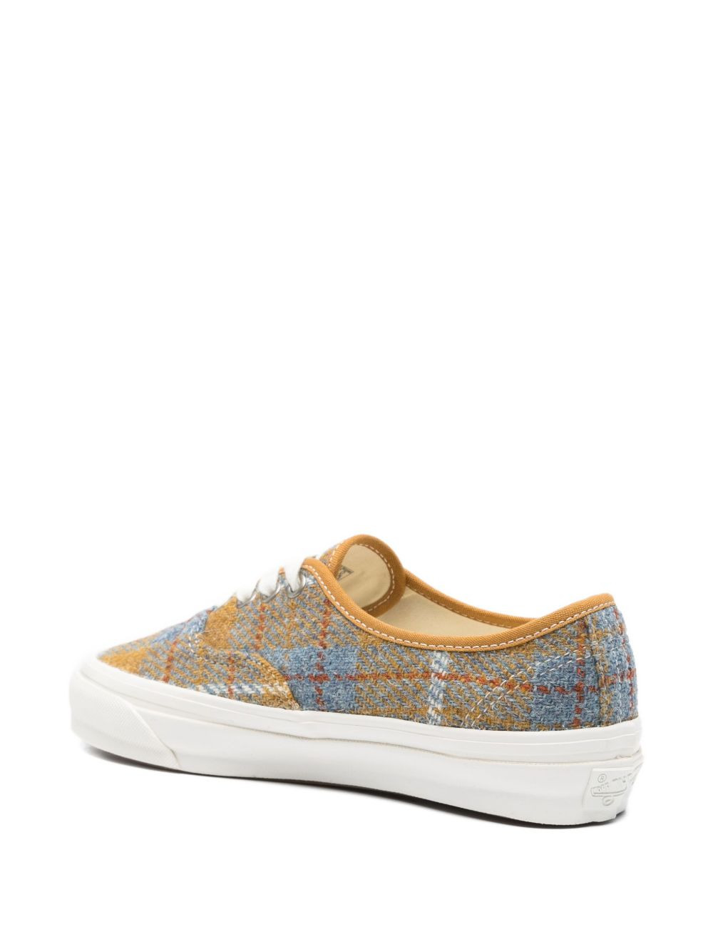plaid tweed sneakers - 3