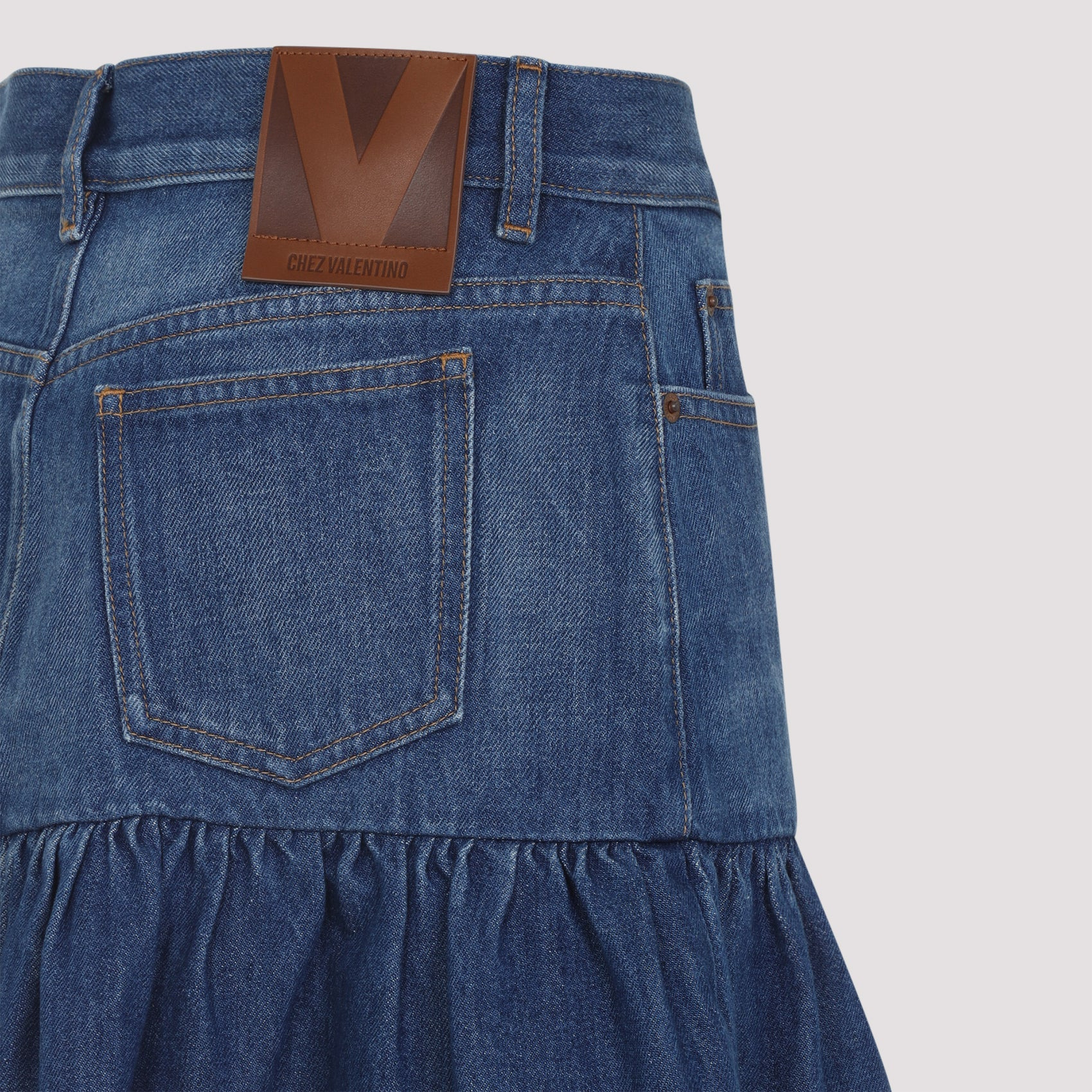 Valentino Cotton Mini Skirt Women - 3